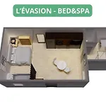 L'evasion I Bed&spa I Jacuzzi I Cozy I Hypercentre I Rent Immo Digione