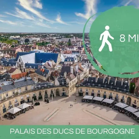 L'evasion I Bed&spa I Jacuzzi I Cozy I Hypercentre I Rent Immo アパート ディジョン